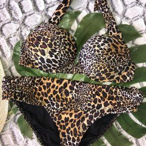 Victoria’s Secret Too Sexy Cheetah Bombshell 34B/M